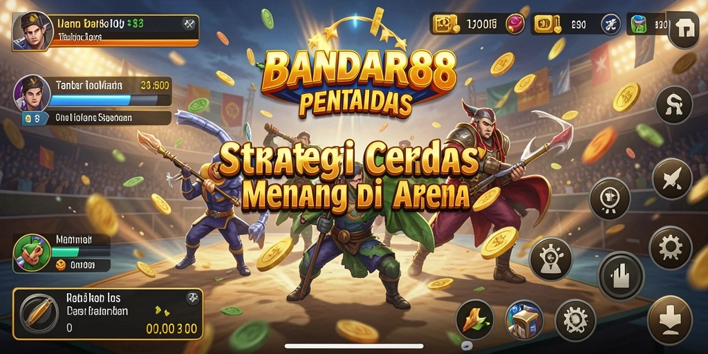 Tampilan gameplay menarik dari BANDAR88 yang penuh strategi.