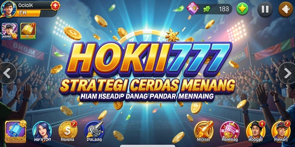 Tampilan gameplay HOKI777 dengan strategi intens yang mendebarkan.