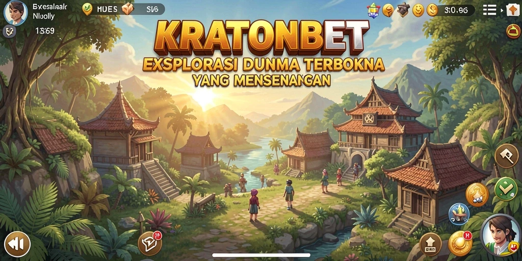 Gameplay KRATONBET menampilkan eksplorasi dunia terbuka yang menakjubkan.