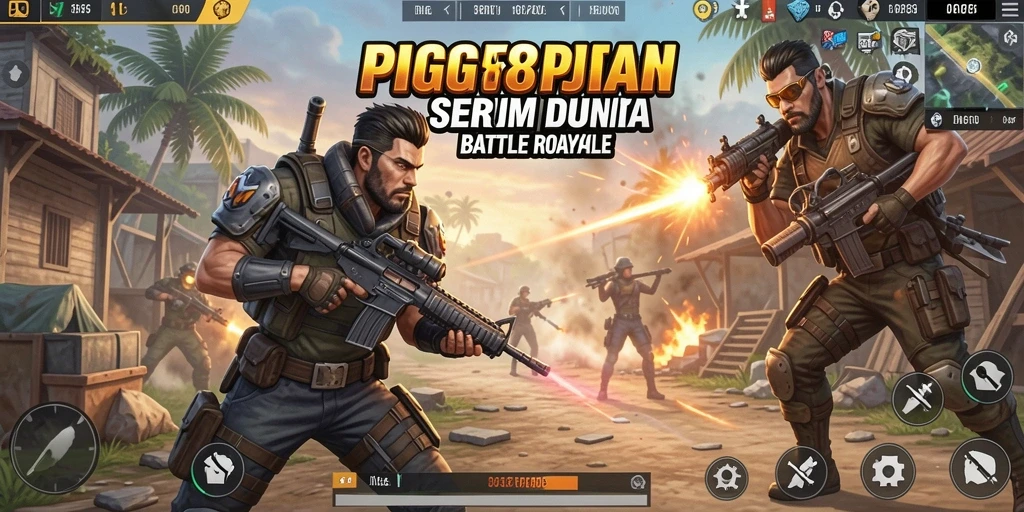 Tampilan mendebarkan PGG68 dalam aksi pertempuran Battle Royale.