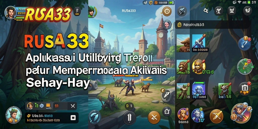 Screenshot RUSA33 menunjukkan antarmuka pengguna yang ramah dan fitur-fitur yang berguna.