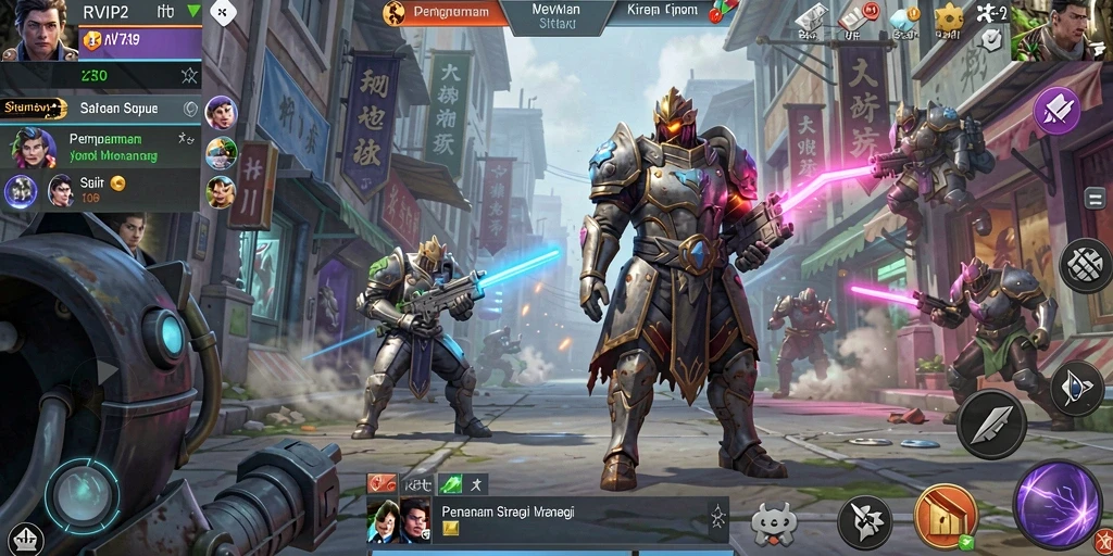 Screenshot utama RVIP2 menampilkan momen strategis dalam permainan.