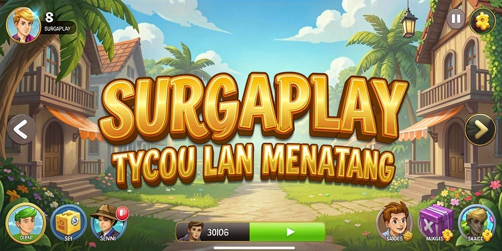 Screenshot SURGAPLAY menampilkan pengalaman gameplay Tycoon yang menarik.